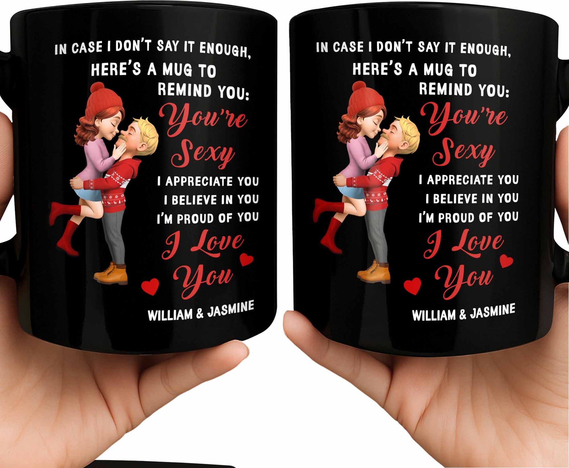 In Case I Don’t Say It Enough Romantic Couple Design