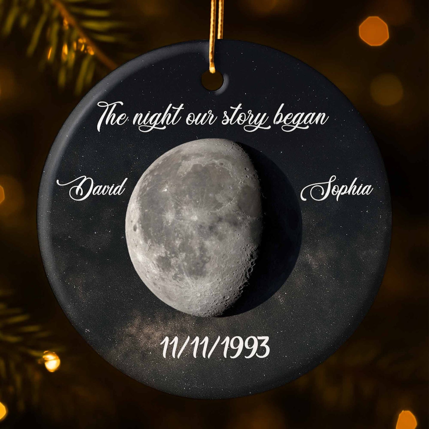 The Night Our Story Began Moon And Stars