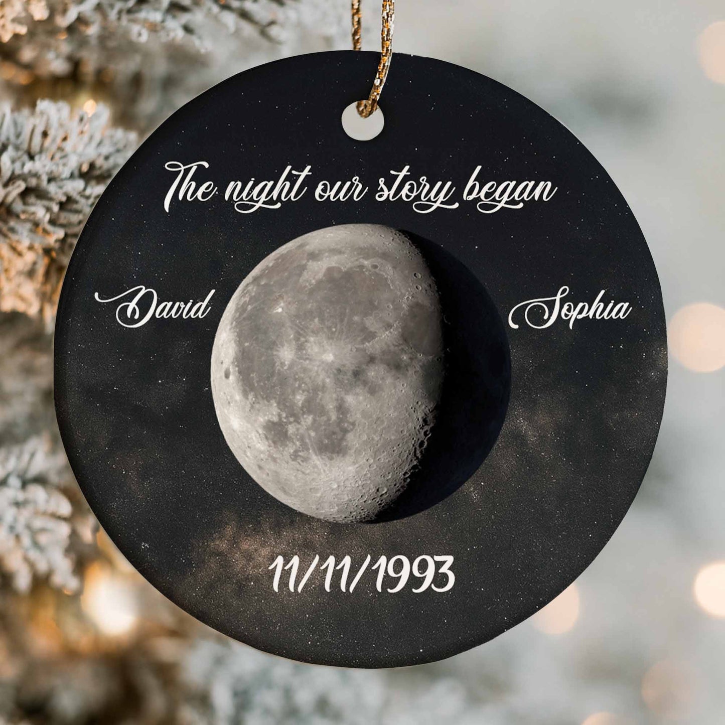 The Night Our Story Began Moon And Stars