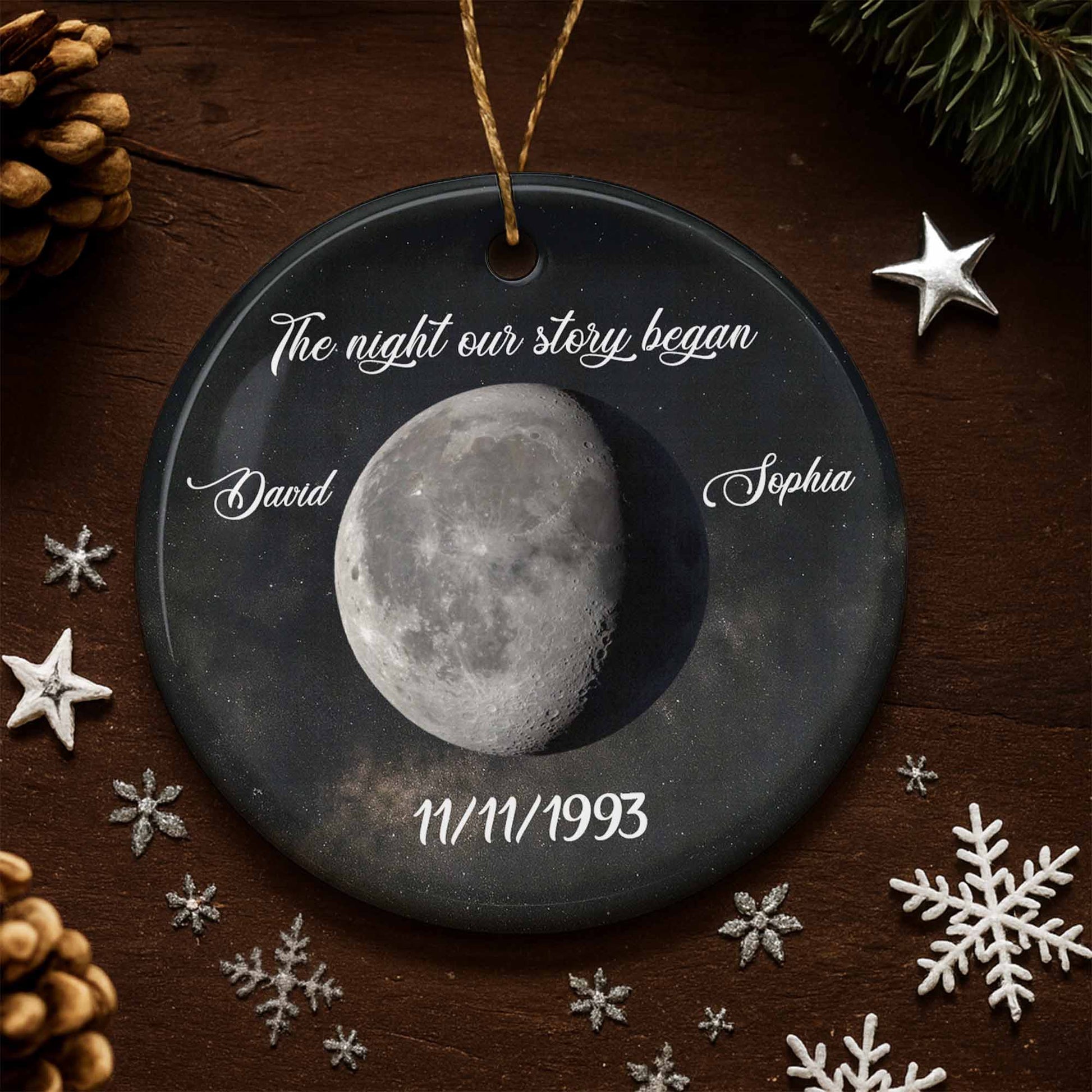 The Night Our Story Began Moon And Stars