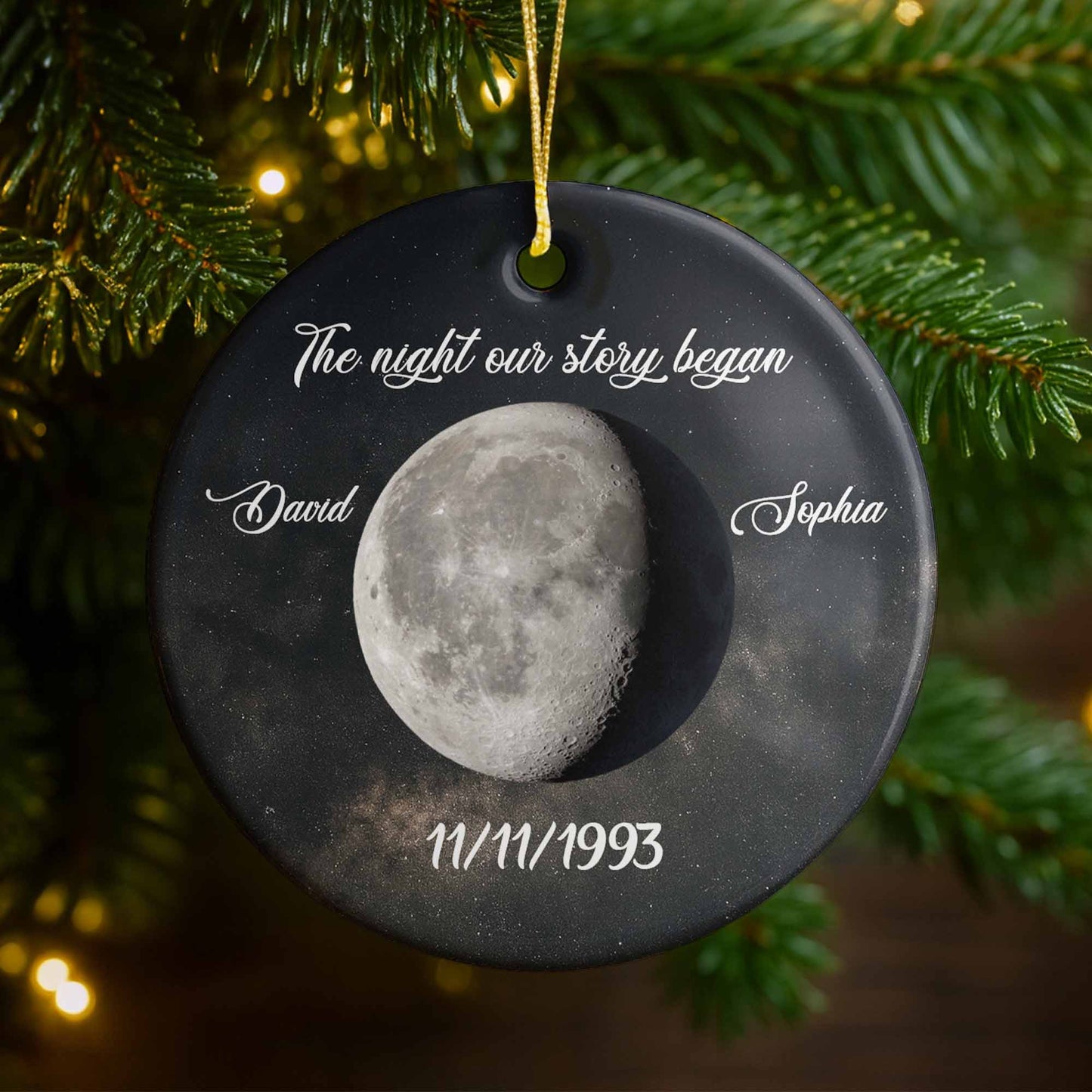 The Night Our Story Began Moon And Stars