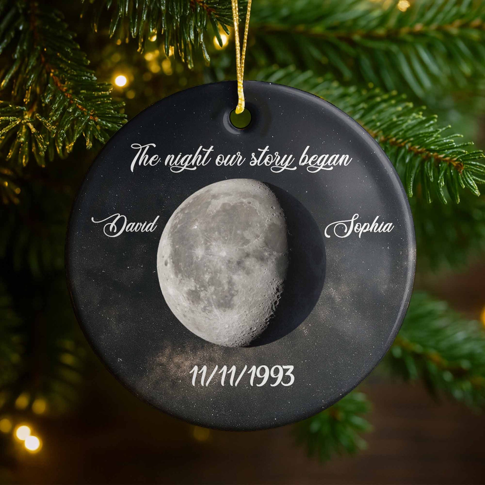 The Night Our Story Began Moon And Stars