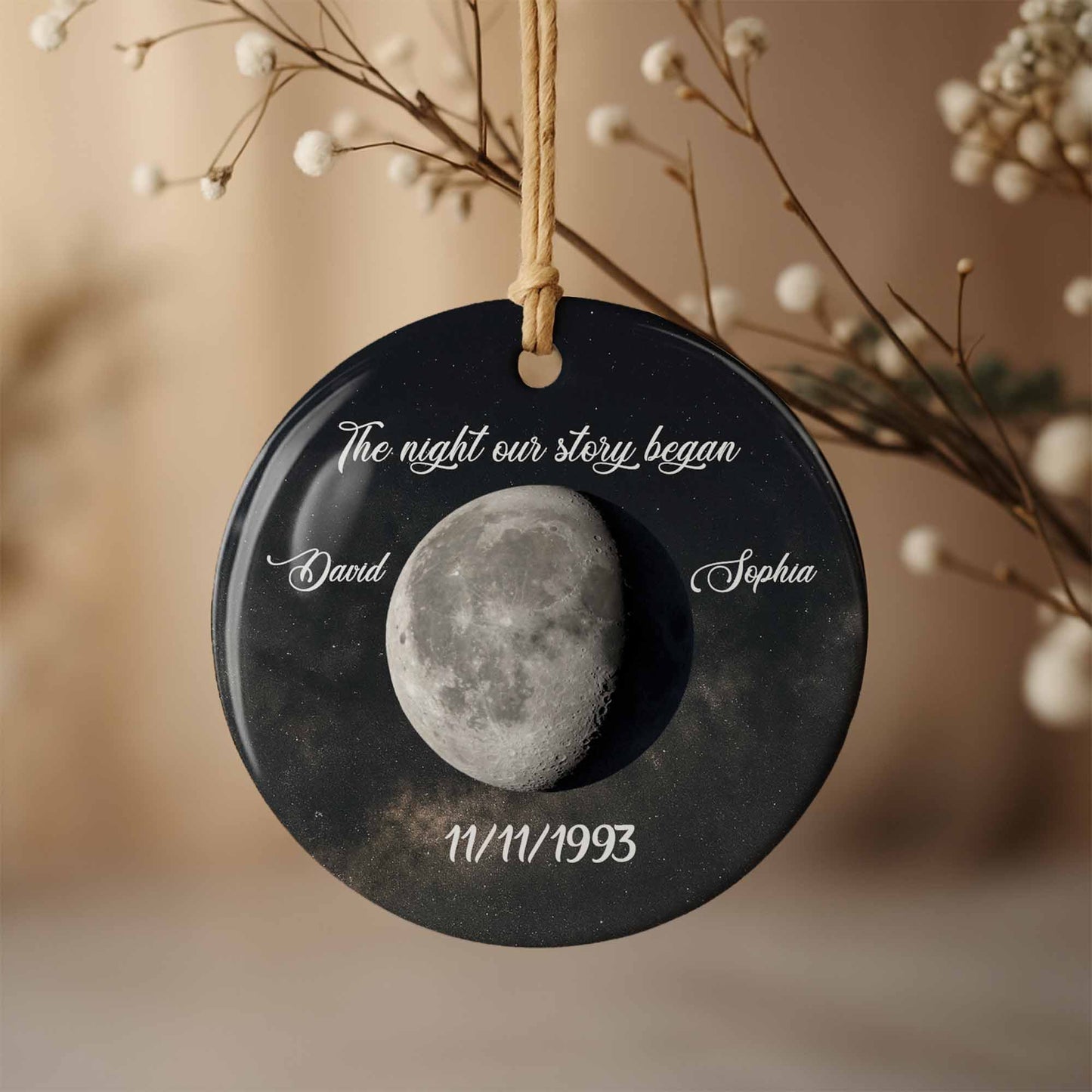 The Night Our Story Began Moon And Stars