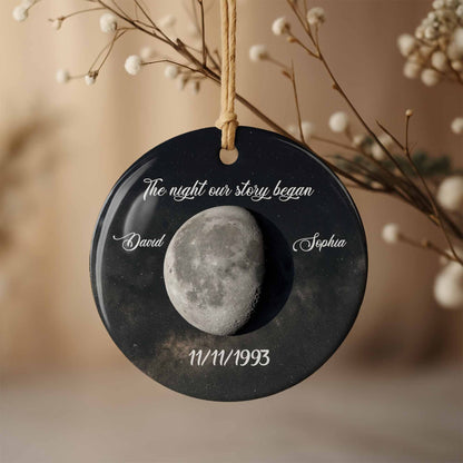 The Night Our Story Began Moon And Stars