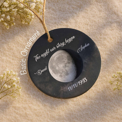 The Night Our Story Began Moon And Stars