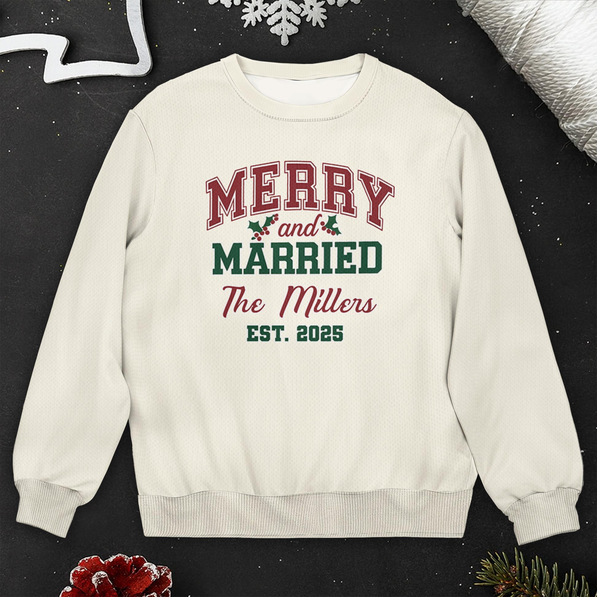 Merry And Married Festive Jumper