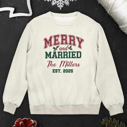 Merry And Married Festive Jumper