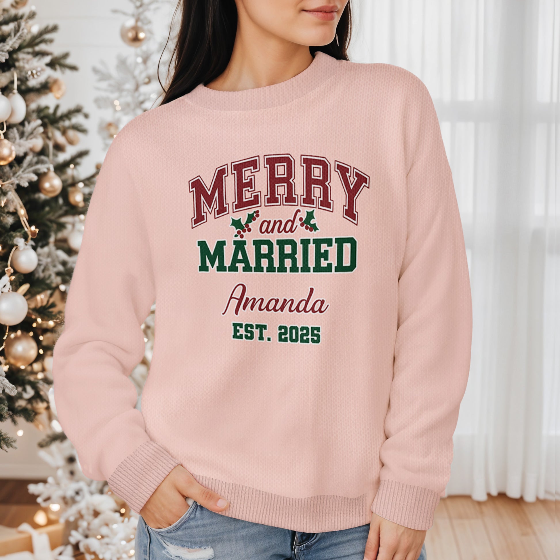 Merry And Married Festive Jumper