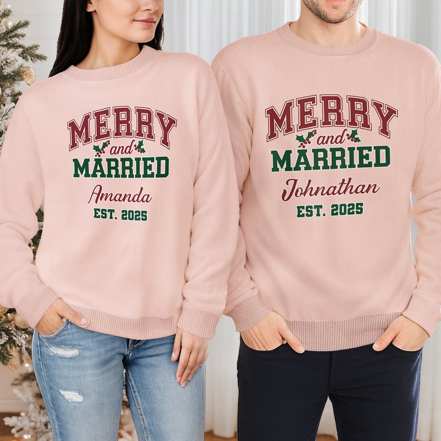 Merry And Married Festive Jumper
