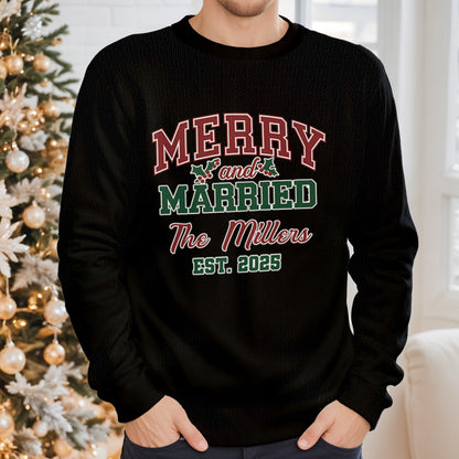 Merry And Married Festive Jumper