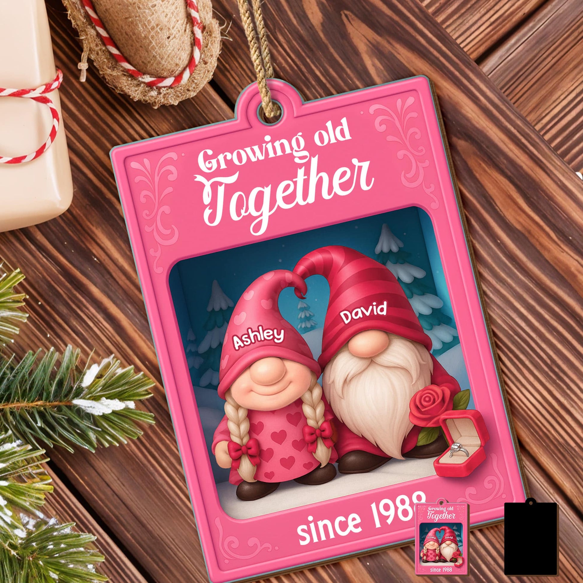 Growing Old Together With Gnomes And Hearts