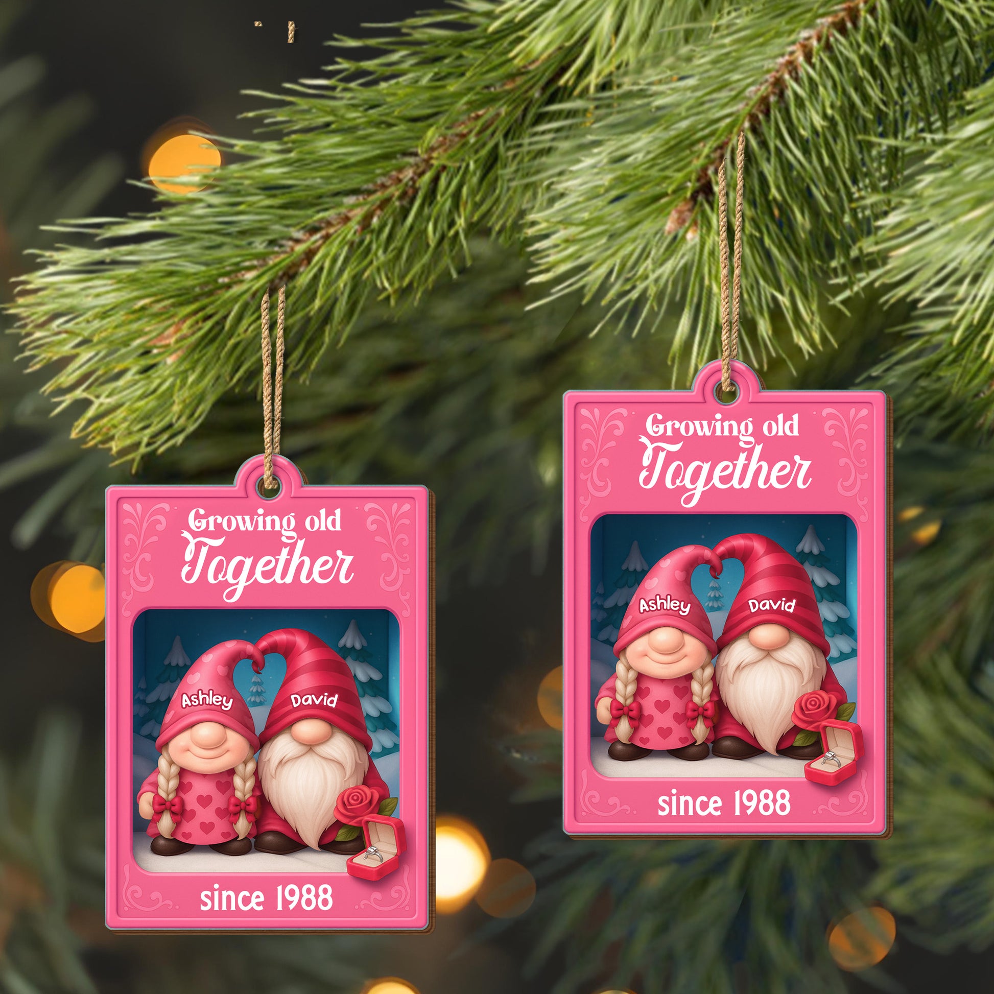 Growing Old Together With Gnomes And Hearts