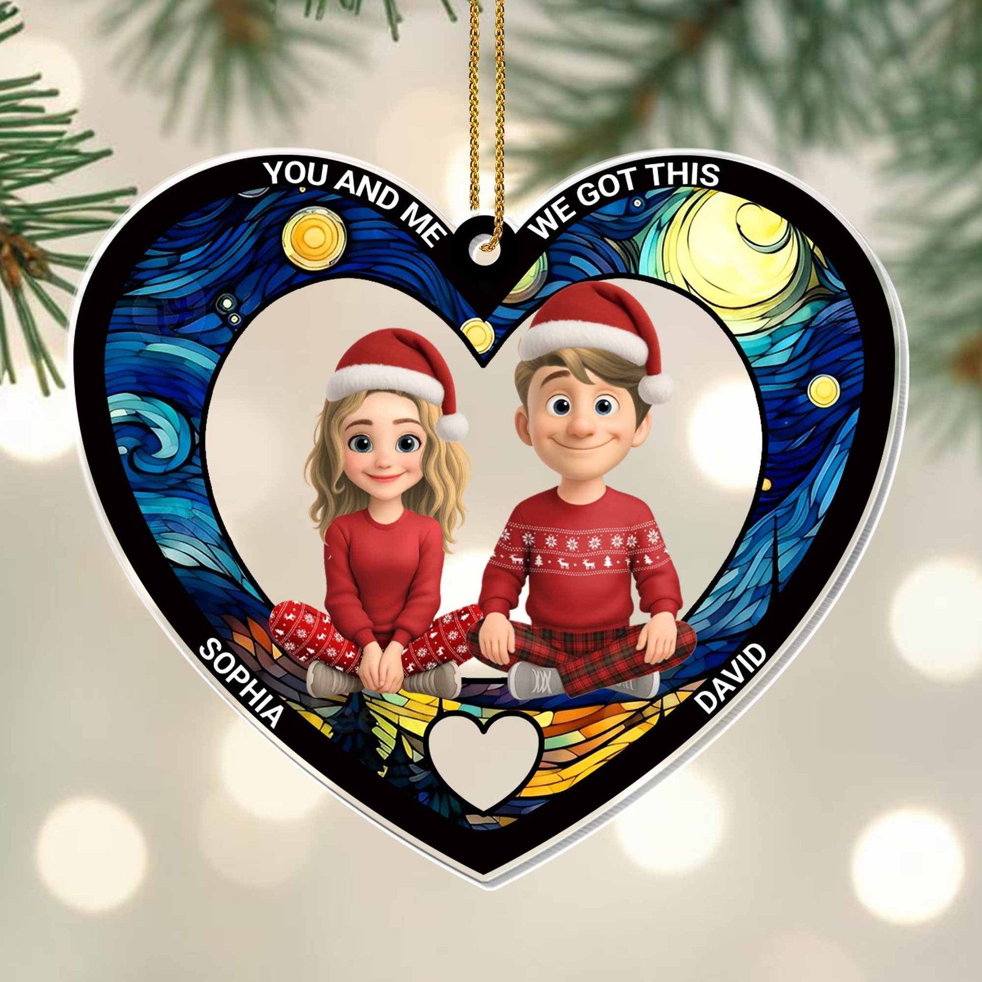 You And Me We Got This, Christmas Couple