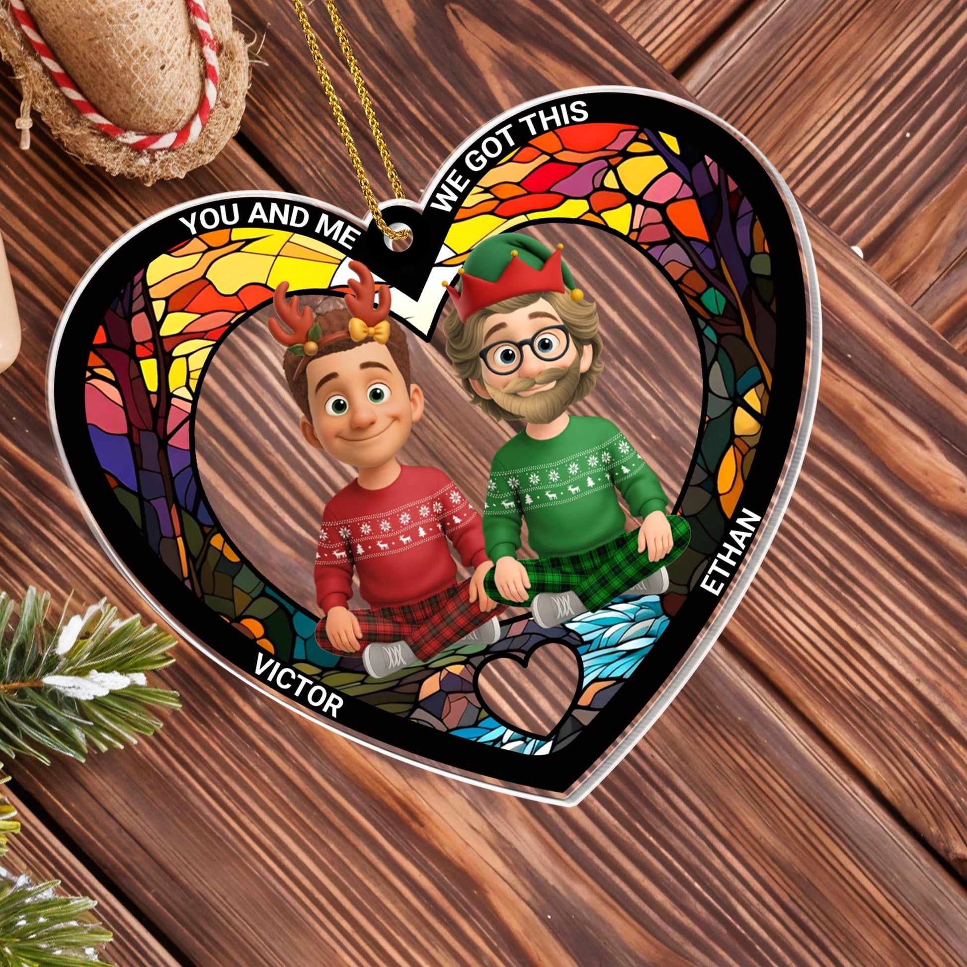 You And Me We Got This, Christmas Couple