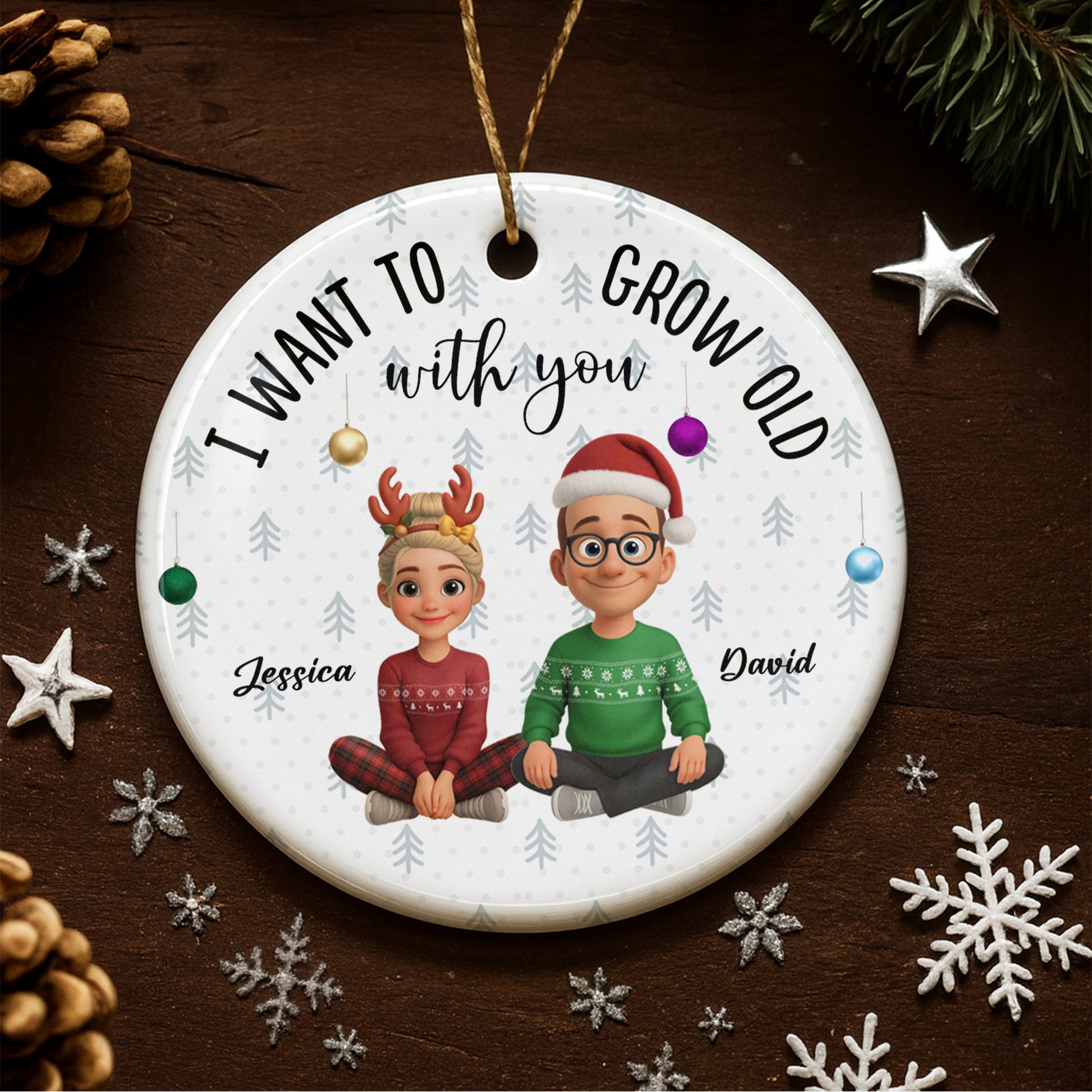 I Want To Grow Old With You, Christmas Couple