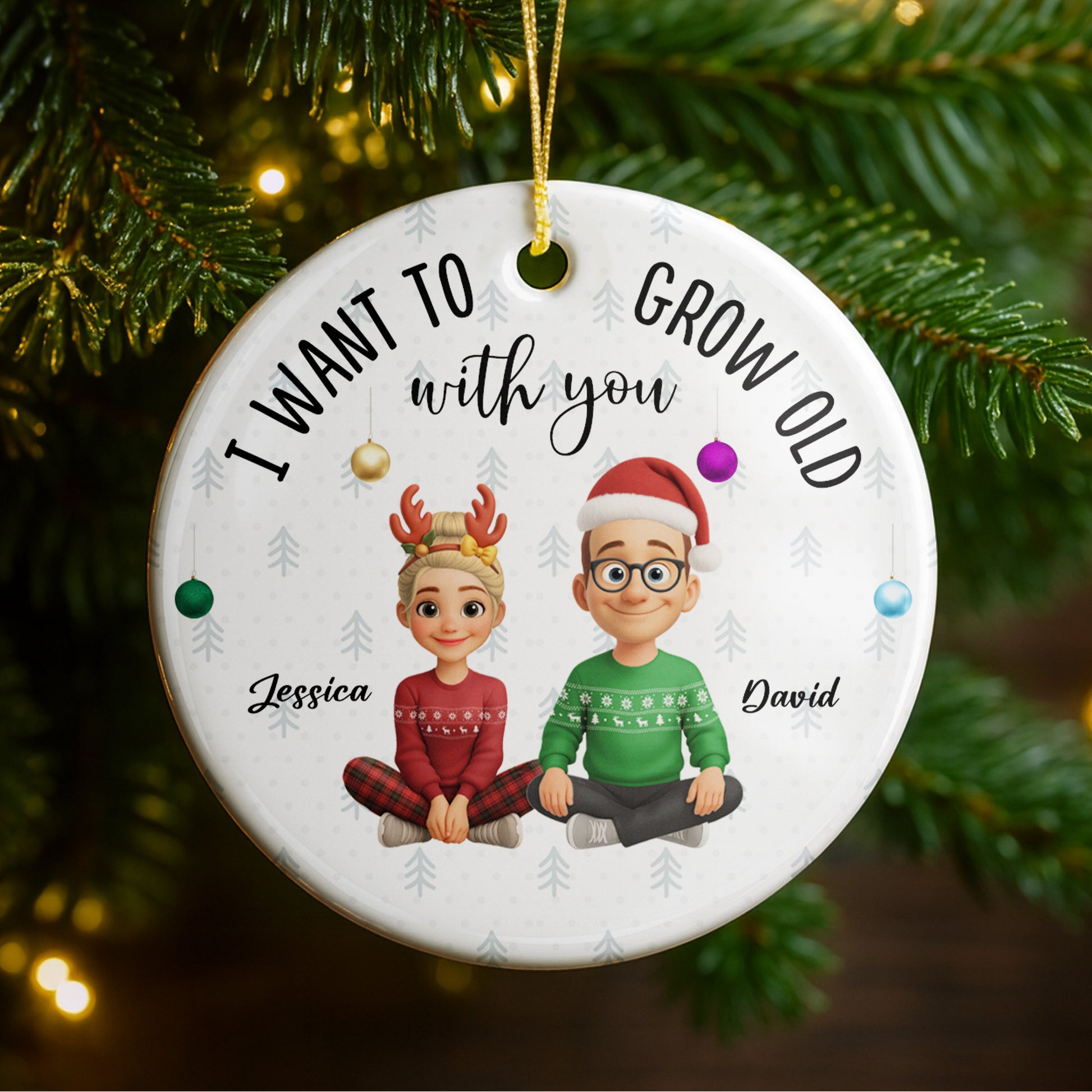 I Want To Grow Old With You, Christmas Couple