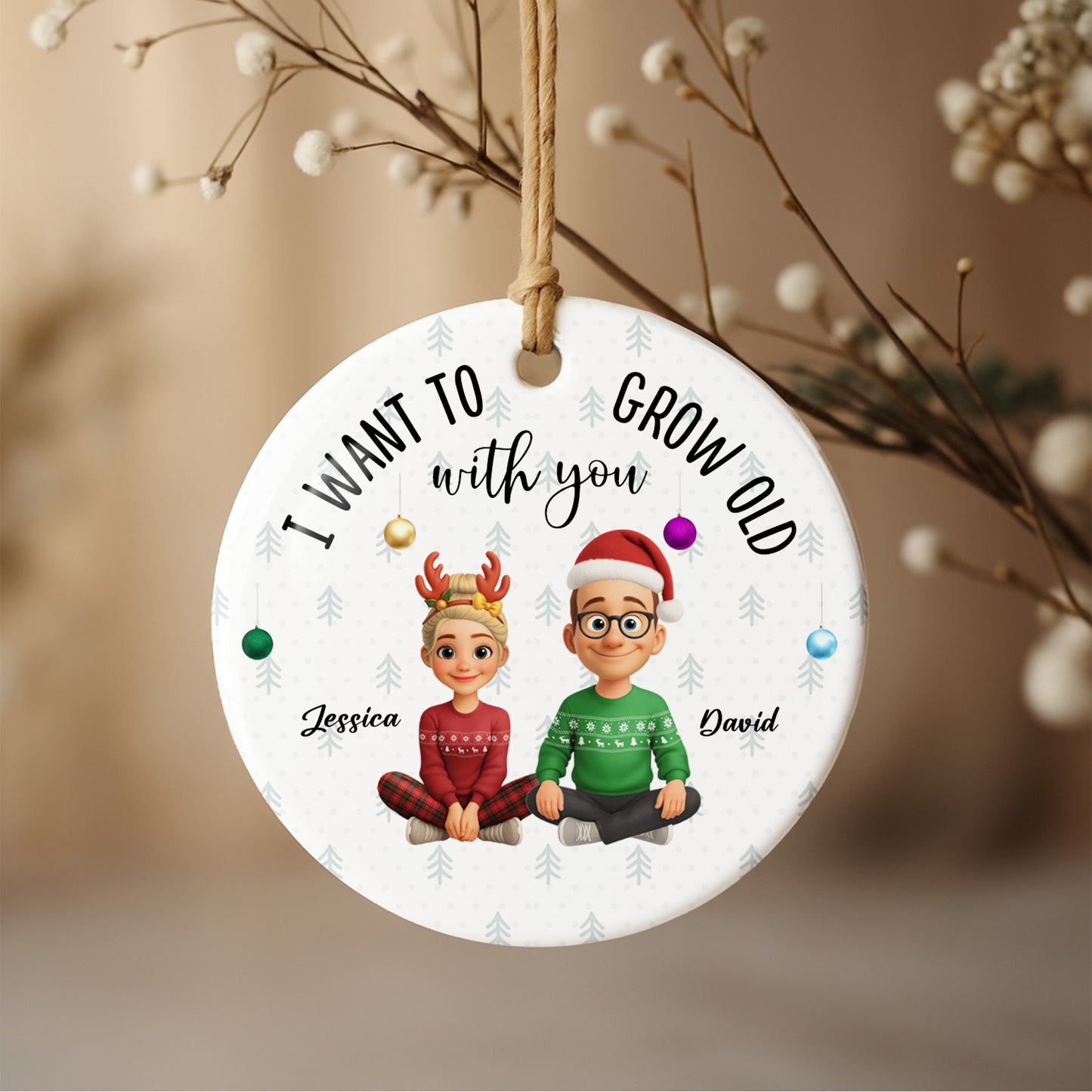 I Want To Grow Old With You, Christmas Couple