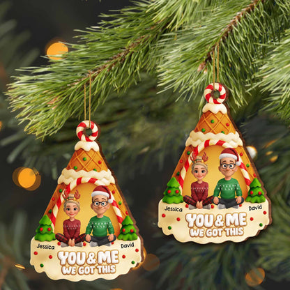 You & Me We Got This, Christmas Ice Cream Cone Design