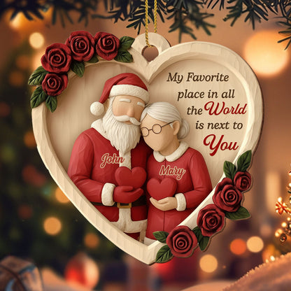 My Favorite Place Is Next to You, Roses and Santa Hats
