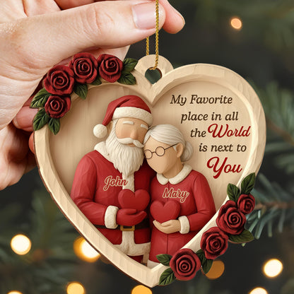 My Favorite Place Is Next to You, Roses and Santa Hats