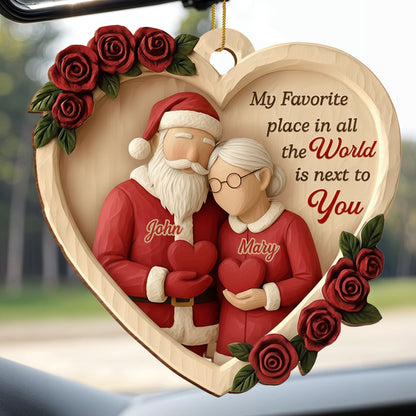 My Favorite Place Is Next to You, Roses and Santa Hats