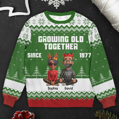 Growing Old Together, Reindeer Headband Sweater Design
