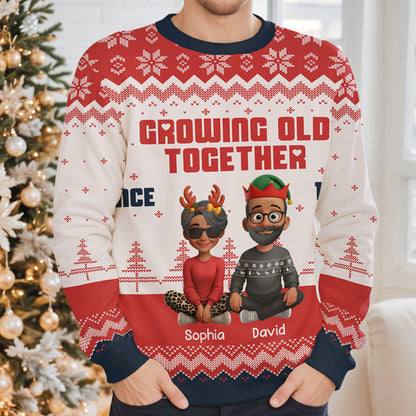 Growing Old Together, Reindeer Headband Sweater Design