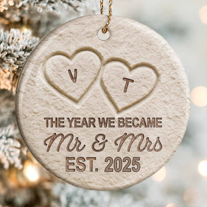 The Year We Became Mr & Mrs, Hearts Design