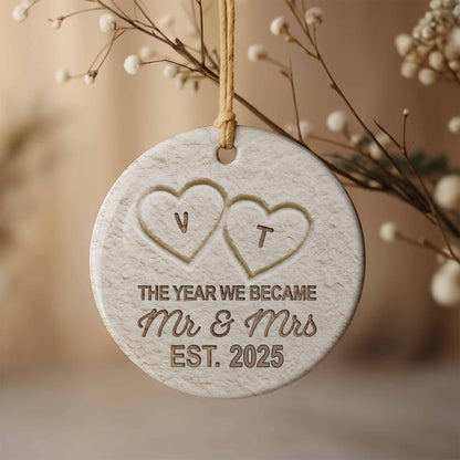 The Year We Became Mr & Mrs, Hearts Design