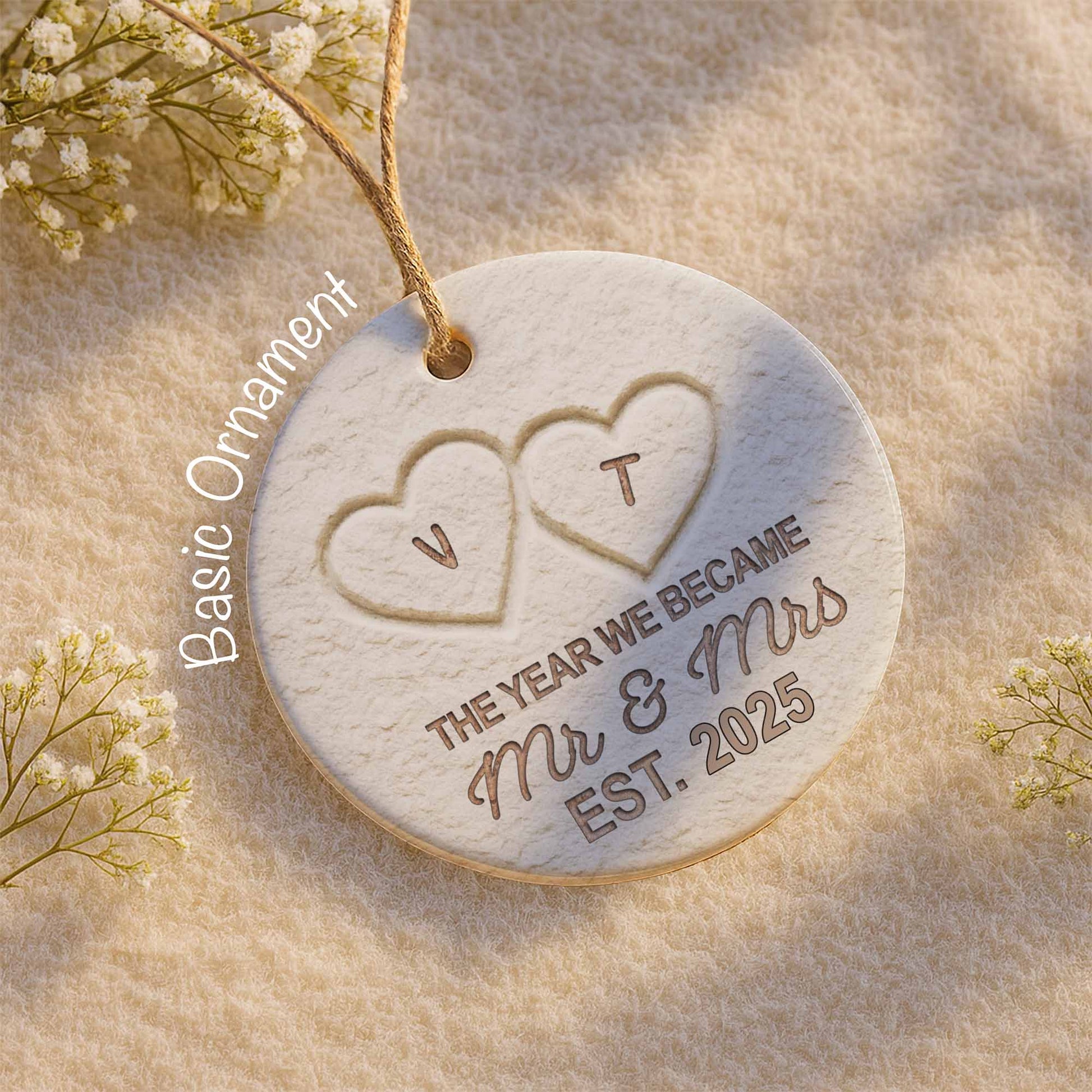 The Year We Became Mr & Mrs, Hearts Design