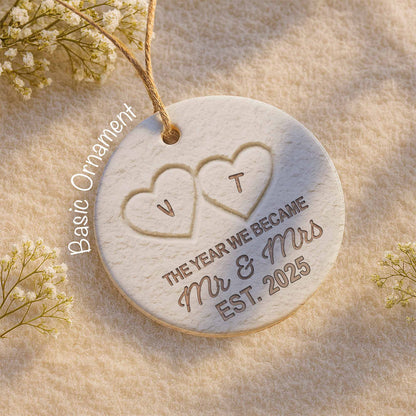 The Year We Became Mr & Mrs, Hearts Design