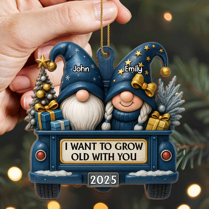 I Want To Grow Old With You, Gnomes In Red Truck