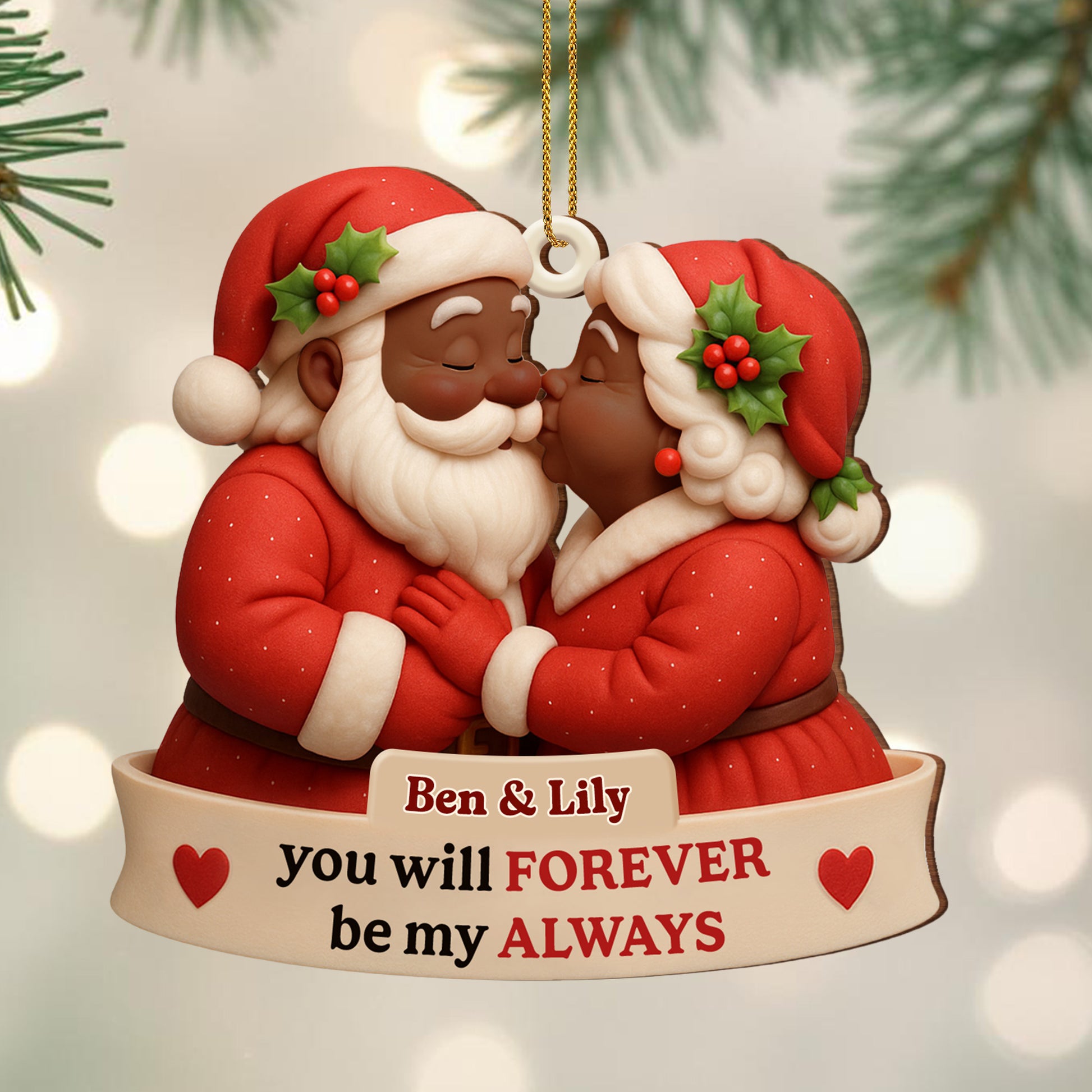 You Will Forever Be My Always, Santa Claus Heart
