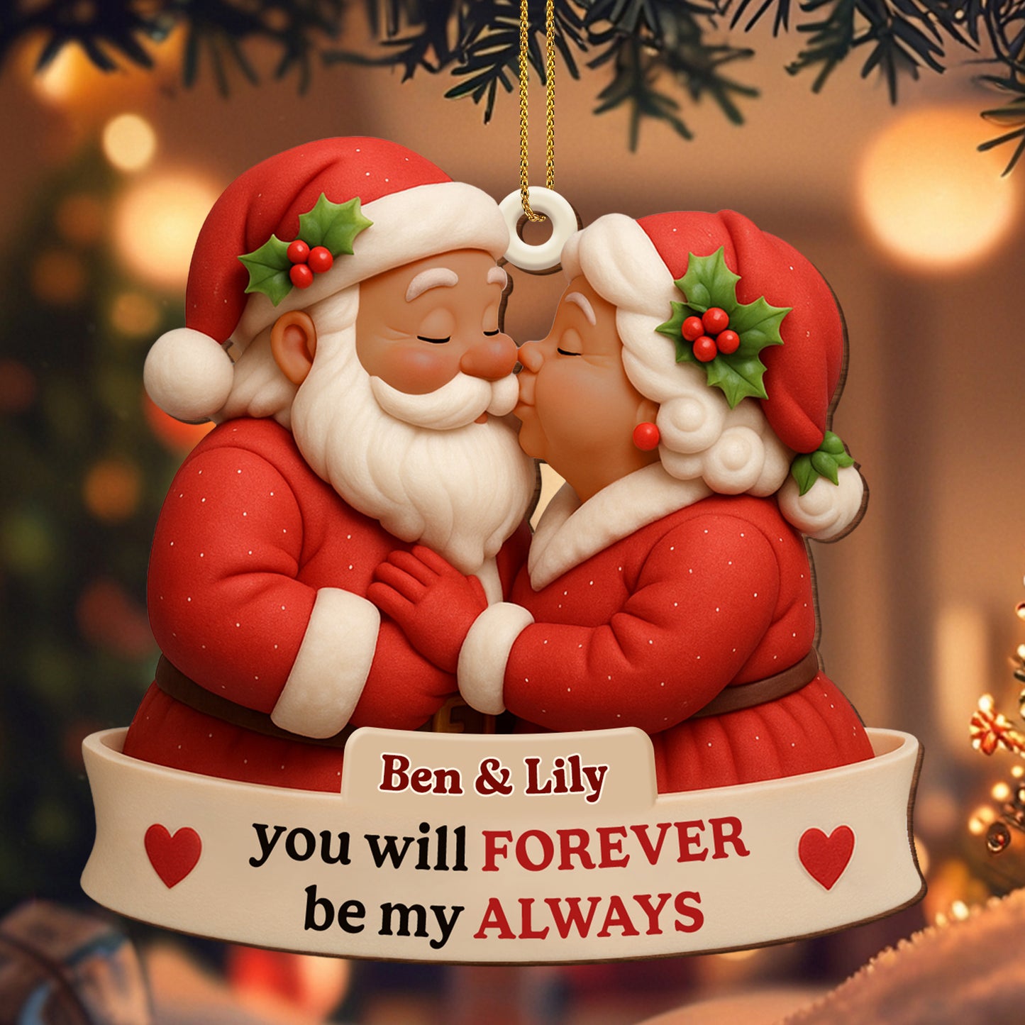 You Will Forever Be My Always, Santa Claus Heart