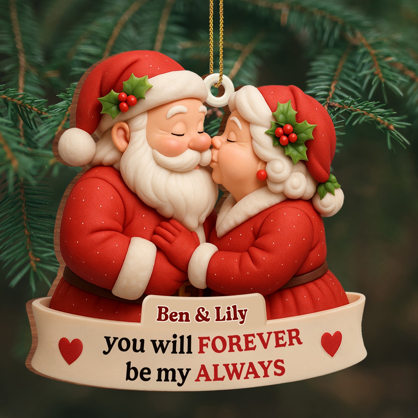 You Will Forever Be My Always, Santa Claus Heart