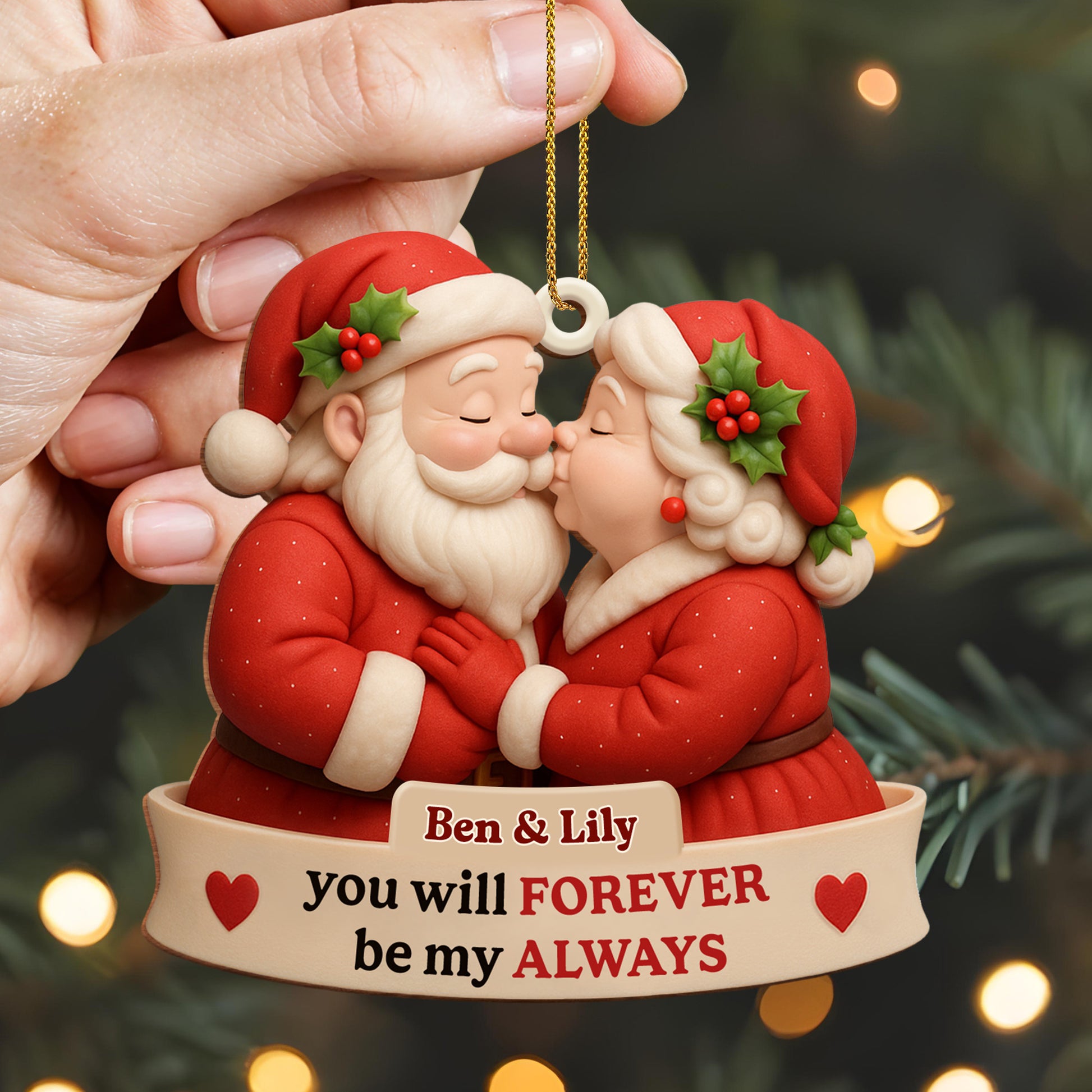 You Will Forever Be My Always, Santa Claus Heart