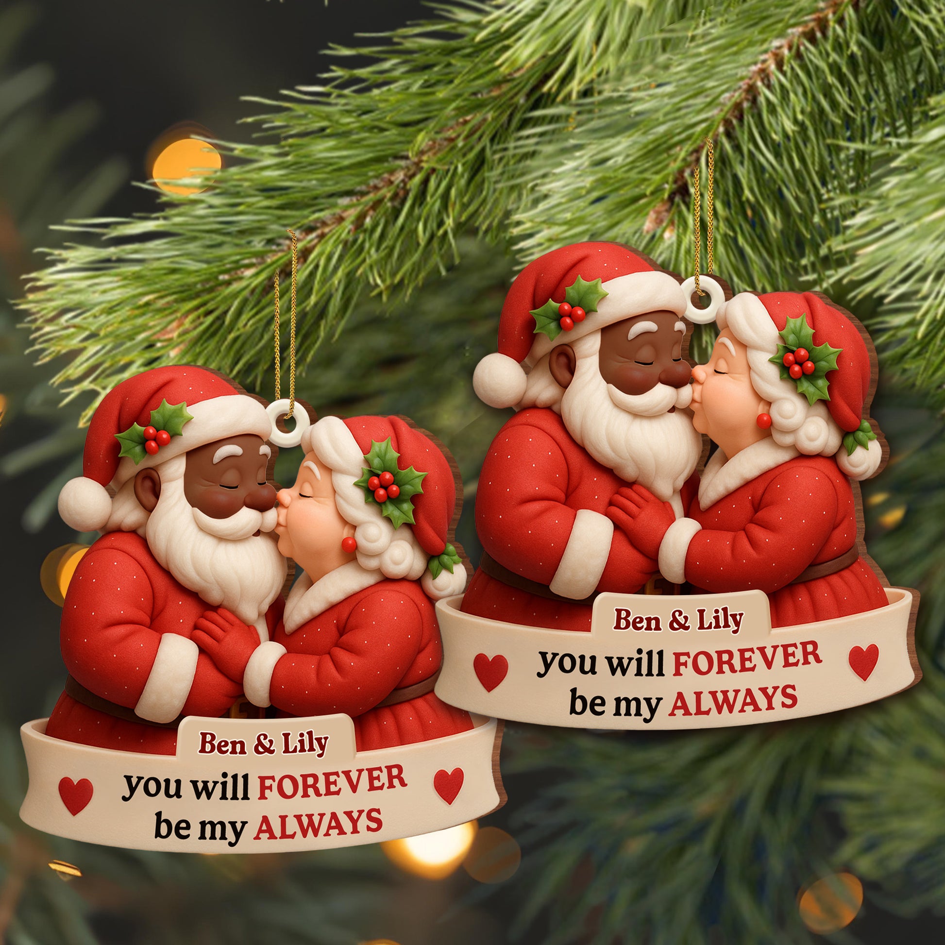 You Will Forever Be My Always, Santa Claus Heart