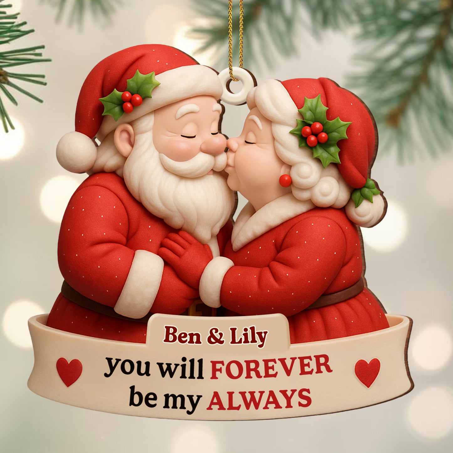 You Will Forever Be My Always, Santa Claus Heart