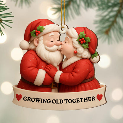 Growing Old Together With Santa And Mrs. Claus