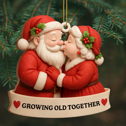 Growing Old Together With Santa And Mrs. Claus