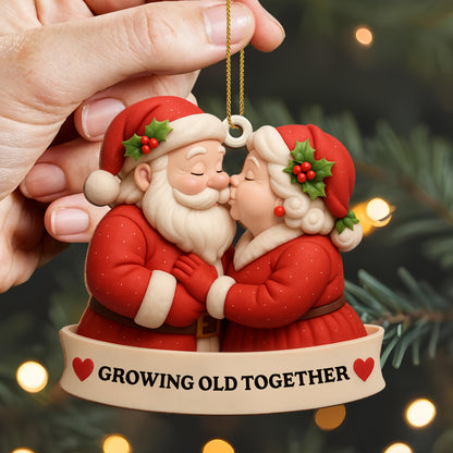 Growing Old Together With Santa And Mrs. Claus