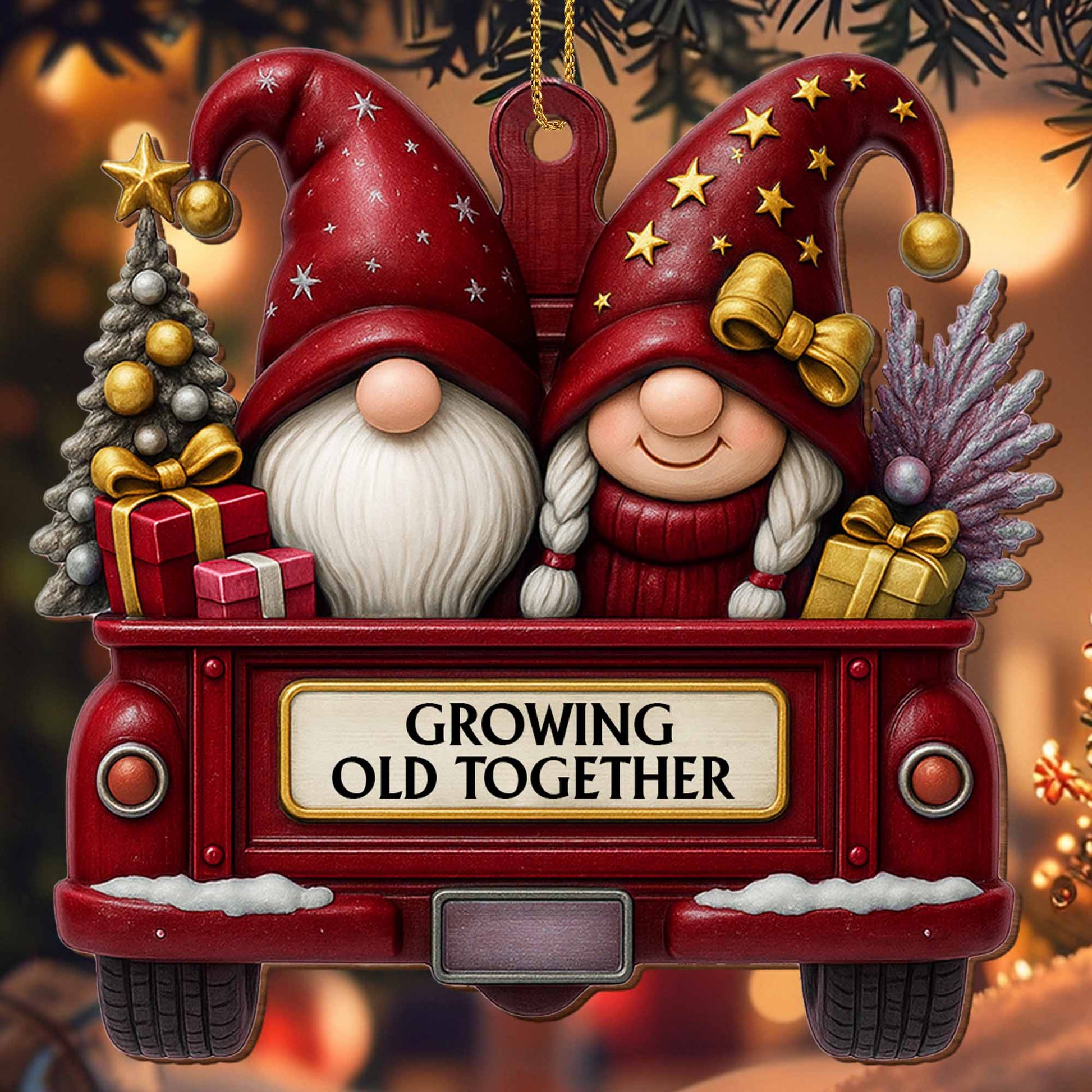 Growing Old Together With Gnomes And Christmas Cheer