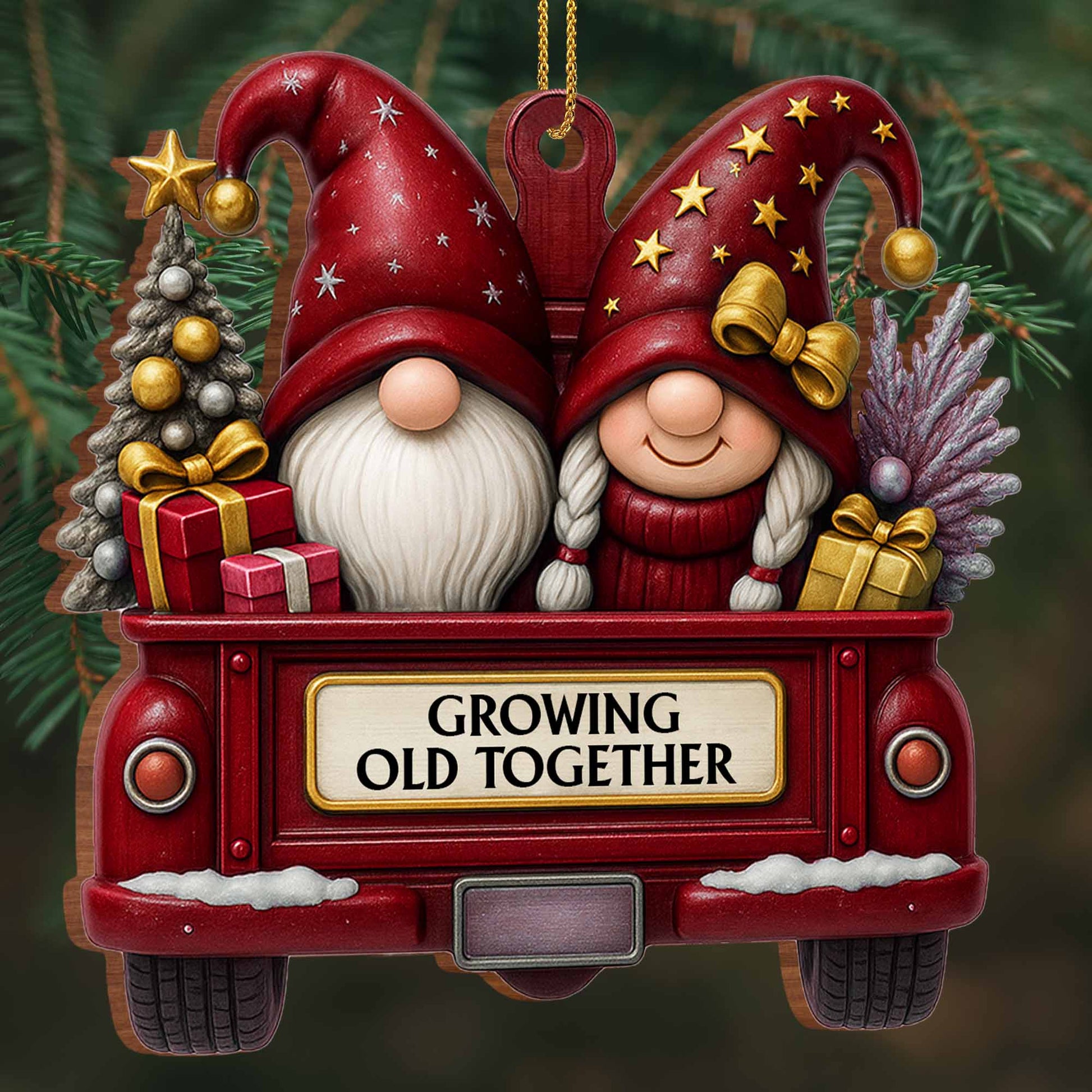 Growing Old Together With Gnomes And Christmas Cheer