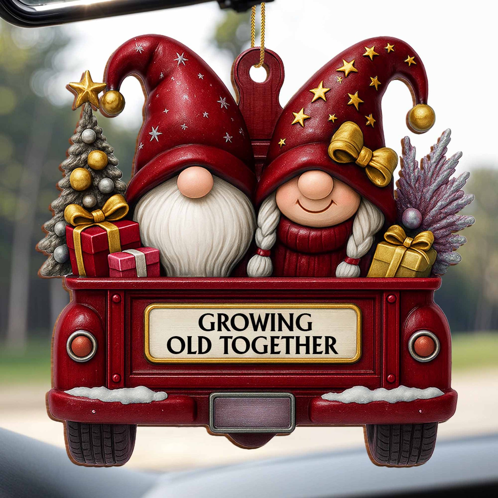 Growing Old Together With Gnomes And Christmas Cheer