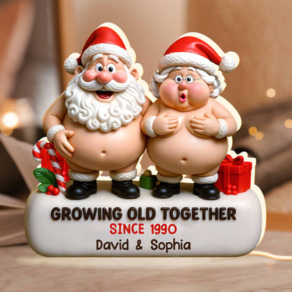 Growing Old Together Santa Claus and Presents