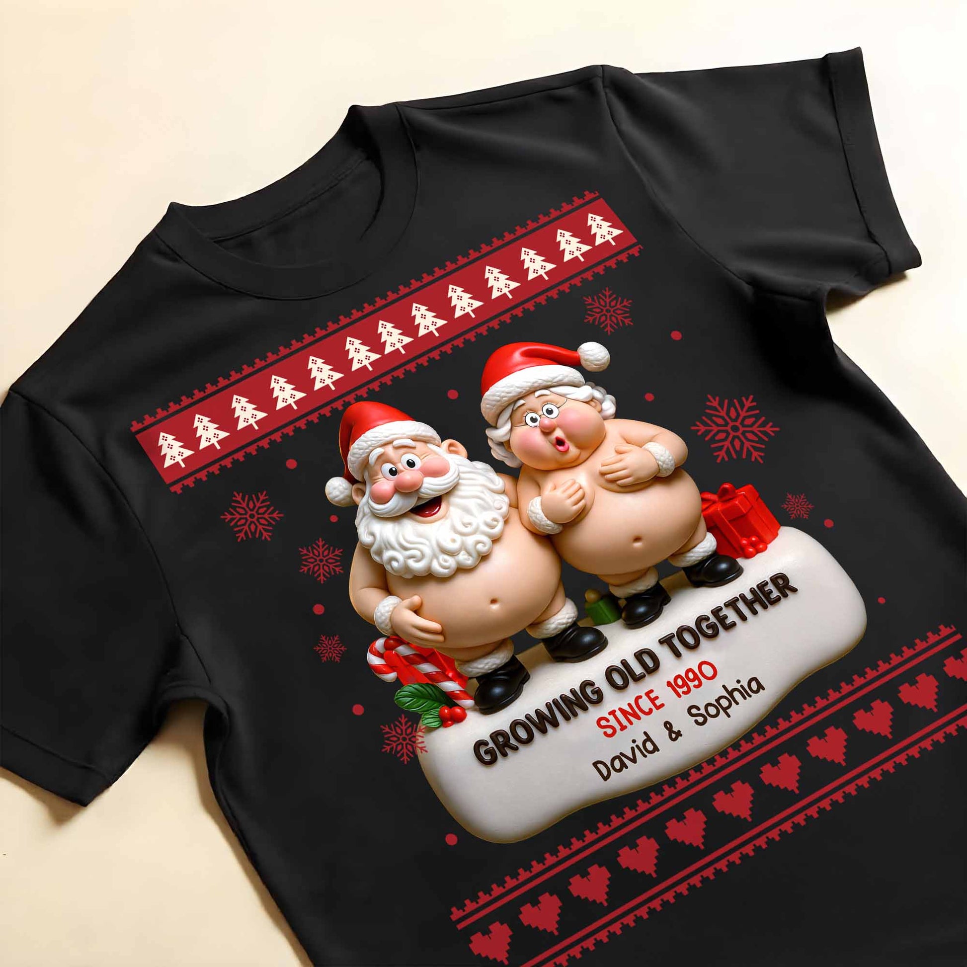 Growing Old Together, Santa Claus And Holiday Themes