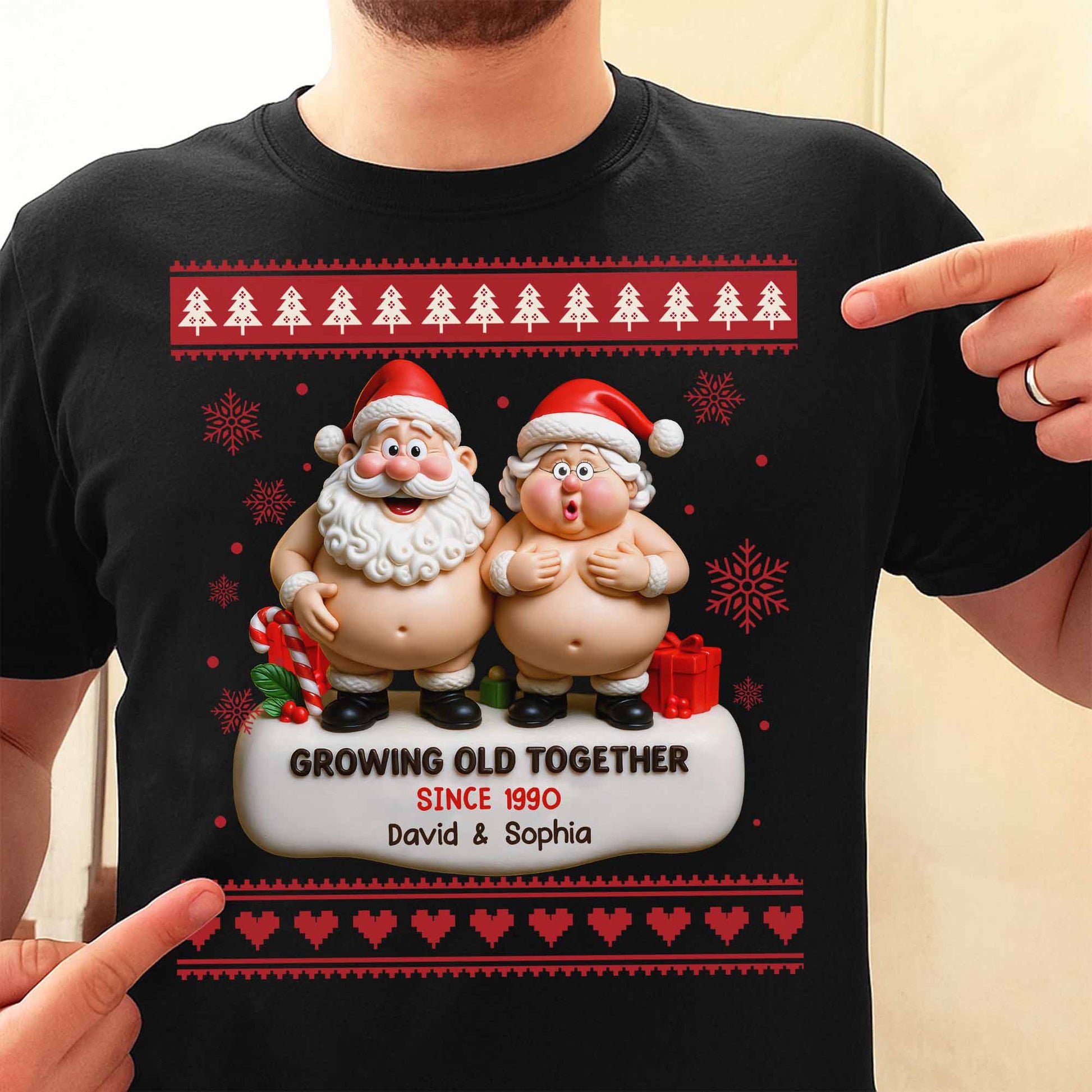 Growing Old Together, Santa Claus And Holiday Themes