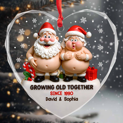Growing Old Together, Santa Claus And Holiday Cheer