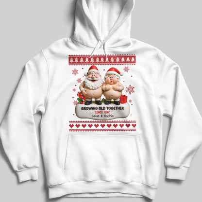 Growing Old Together, Santa Claus Figures And Christmas Themes