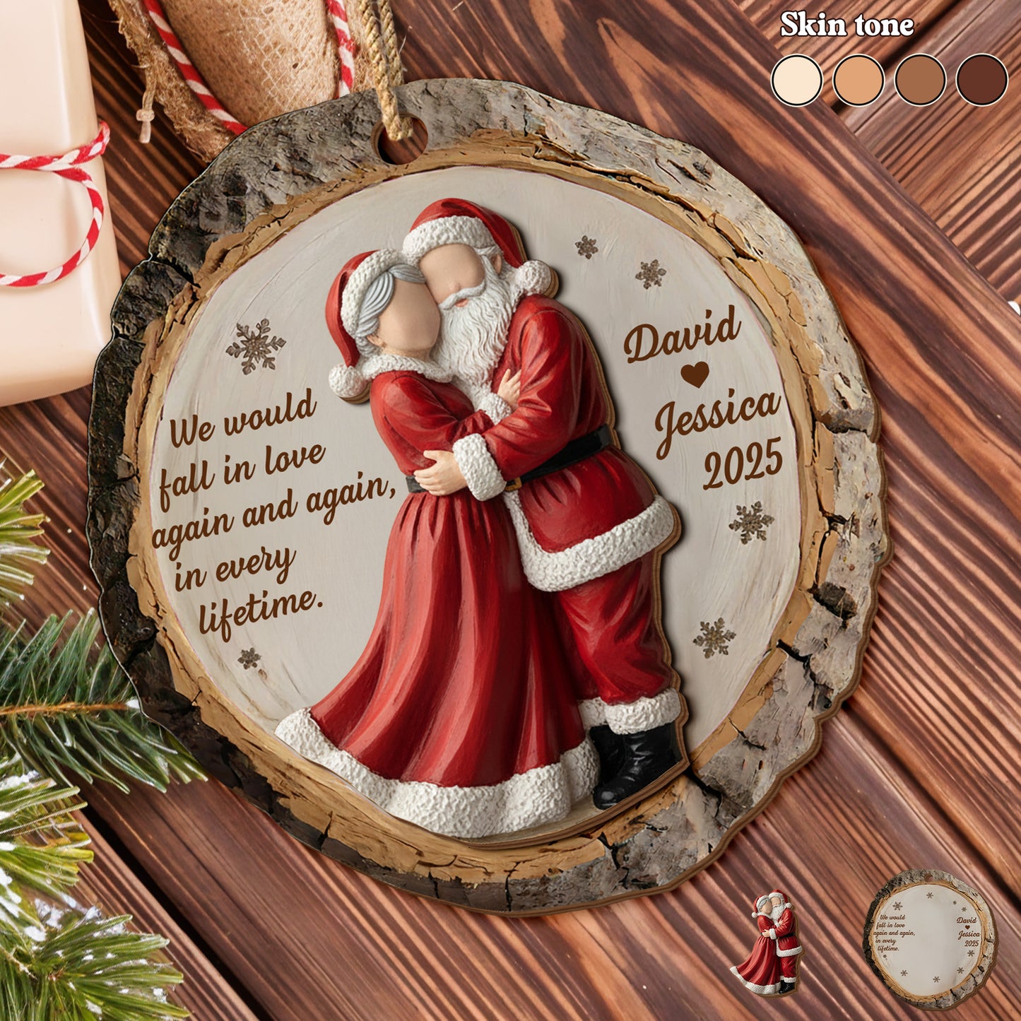 Fall In Love Again And Again With Santa Couple